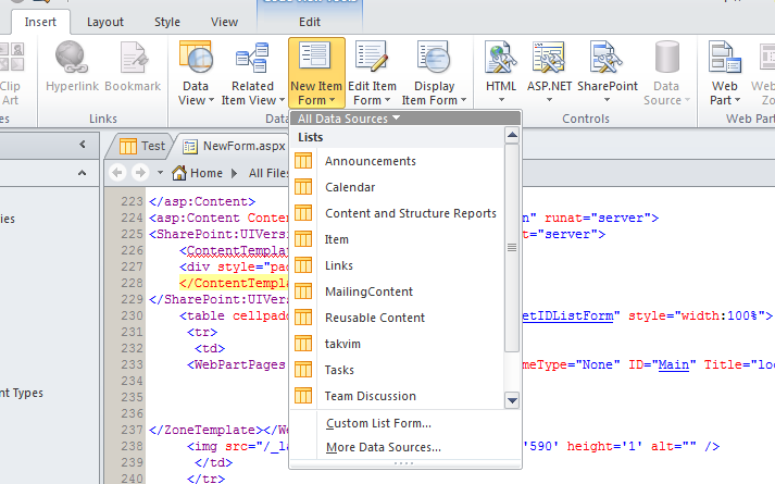 sharepoint-designer-custom-list-form