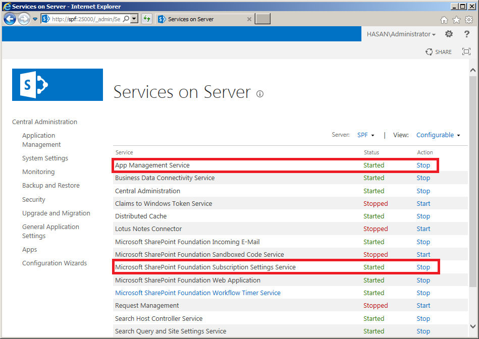 sp2013-services-on-server