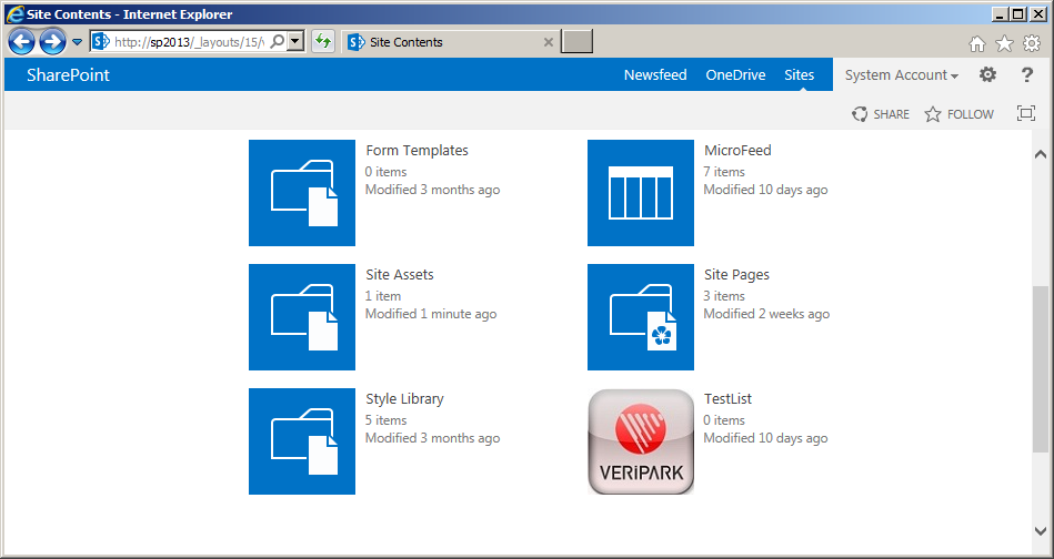 SharePoint 2013 Liste İkonunu
